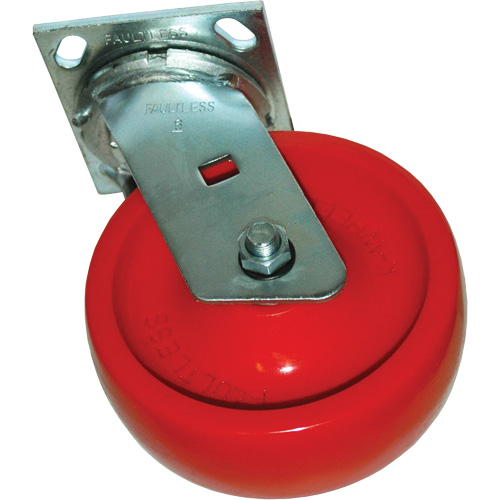 Roulette pivotante pour chariot &agrave; bascule Nassau Supply