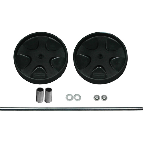 Janitor Cart Wheel & Axle Kit Nassau Supply