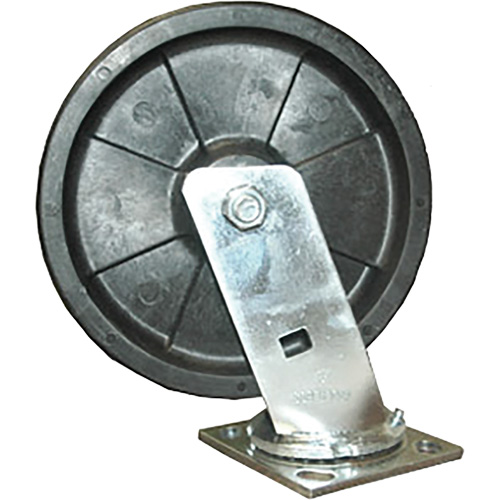 Roulette pivotante pour chariot &agrave; plateforme Nassau Supply