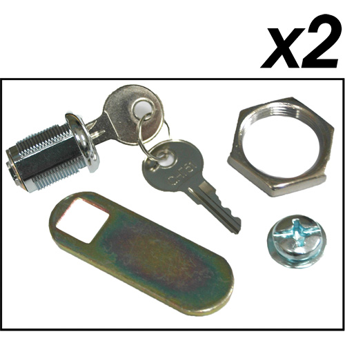 Cleaning Cart Lock & Key Assembly Nassau Supply