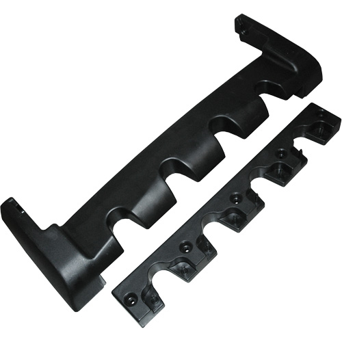 R&acirc;telier &agrave; outils en deux pi&egrave;ces pour chariot de nettoyage Nassau Supply