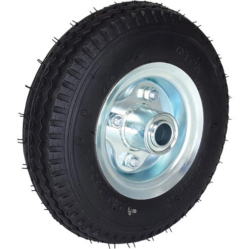 Roue pneumatique compl&egrave;te, 8" (203,2 mm), Capacit&eacute; de 295 lb (133,8 kg) Nassau Supply
