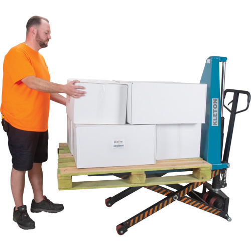 Manual Scissor Skid Lift, 45-1/4" L x 27" W, Steel, 3300 lbs. Capacity Nassau Supply