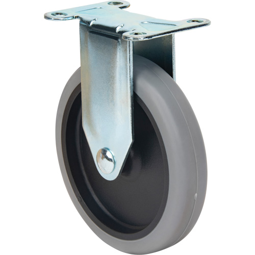 Ensemble de roulettes de rechange, 5" (127 mm), Caoutchouc TPR, 500 lb (226,7 kg) Nassau Supply