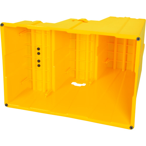 Industrial Step Stool, 3 Steps, 34-13/16" x 22-7/16" x 28-1/2" High Nassau Supply