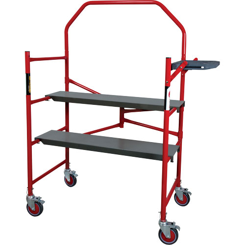 Buildman Portable Scaffold, 40-5/8" D x 4' H Nassau Supply