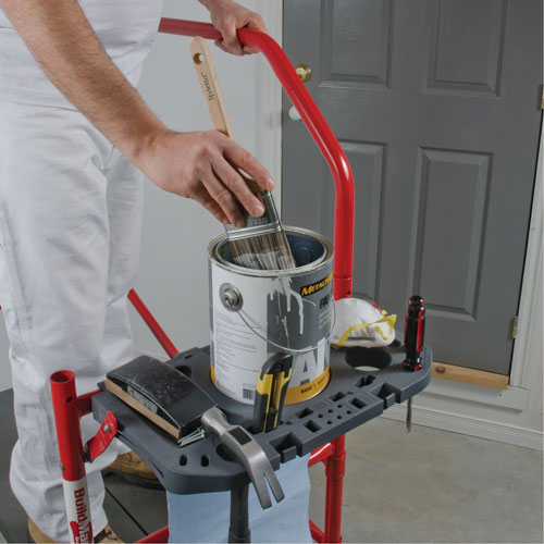 Buildman Portable Scaffold, 40-5/8" D x 4' H Nassau Supply