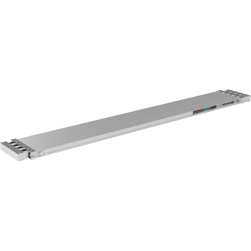Telescoping Work Plank, 156" W x 12" D, 250 lbs. Capacity, Knocked Down Nassau Supply