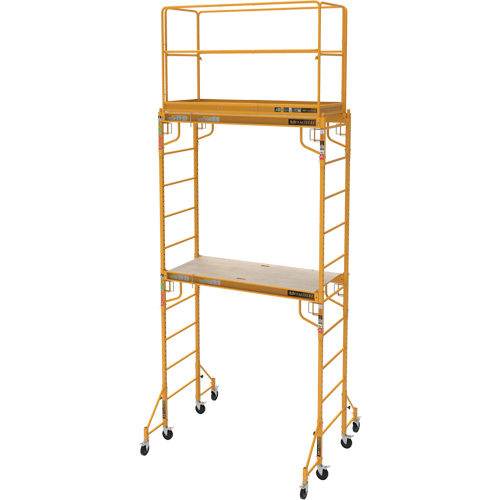 Trousse de garde-corps pour &eacute;chafaud Jobsite Series, 29-1/4" p x 44-1/2" h Nassau Supply