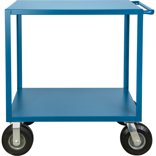 Outdoor Shelf Cart, 2 Tiers, 24" W x 39" H x 51" D, 1200 lbs. Capacity Nassau Supply