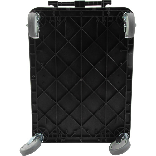 Utility Cart with Deep Lip Shelf, 3 Tiers, 19" x 39-1/2" x 28-1/4", 330 lbs. Capacity Nassau Supply