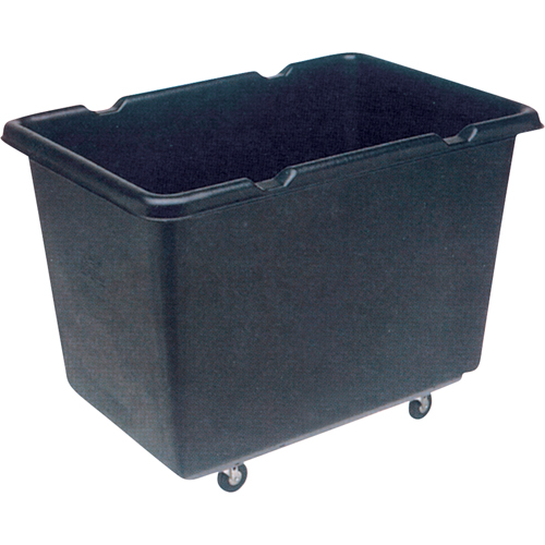 Light-Duty Econocarts Box Trucks, Black Recycled Plastic, 39" L x 27" W x 29" H, 12 cu. ft. Volume, 200 lbs. Capacity Nassau Supply