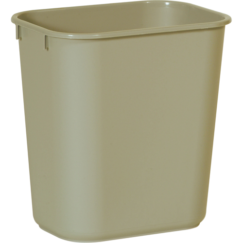 Soft Wastebasket, 14 Quarts, Plastic Nassau Supply