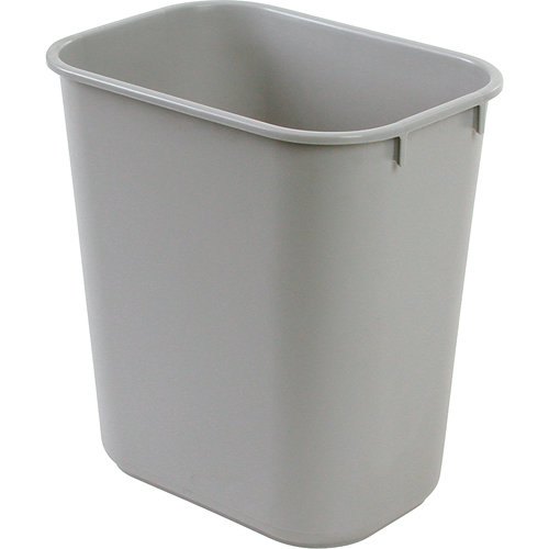 Soft Wastebasket, 14 Quarts, Plastic Nassau Supply