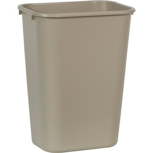 Soft Wastebasket, 41 Quarts, Plastic Nassau Supply