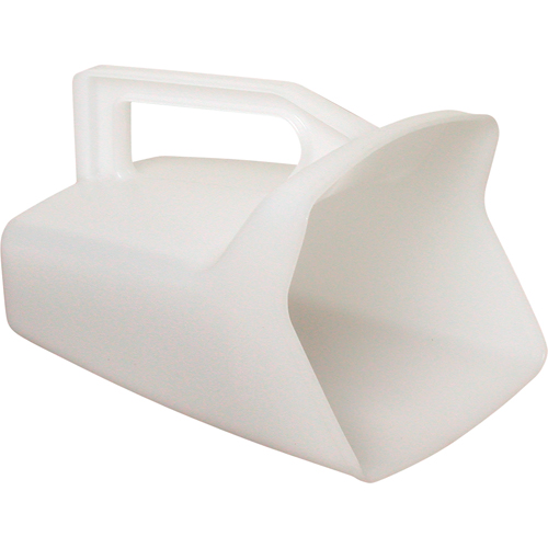 Scoop, Plastic, White, 64 oz. Nassau Supply