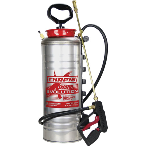 Evolution Concrete Tank Sprayer, 3.5 gal. (13.2 L), Stainless Steel, 19" Wand Nassau Supply