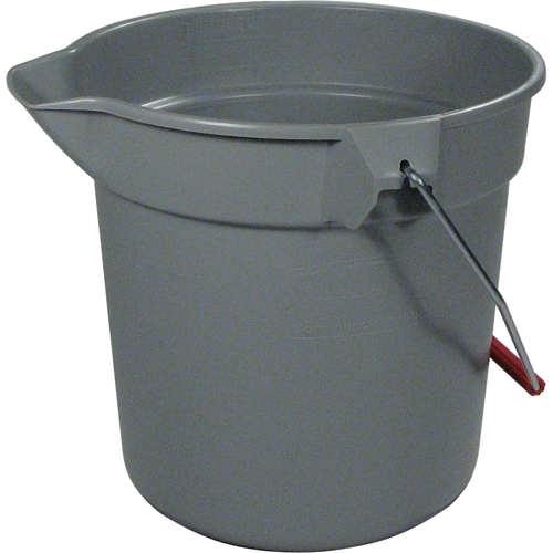 Brute&reg; Bucket, 2.5 US Gal. (10 qt.) Capacity, Grey Nassau Supply