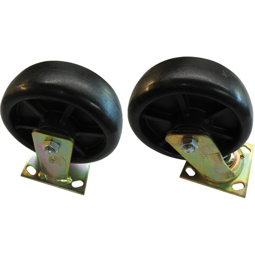 Steel Self-Dumping Hoppers - Caster Sets For Hoppers Nassau Supply