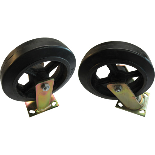 Steel Self-Dumping Hoppers - Caster Sets For Hoppers Nassau Supply