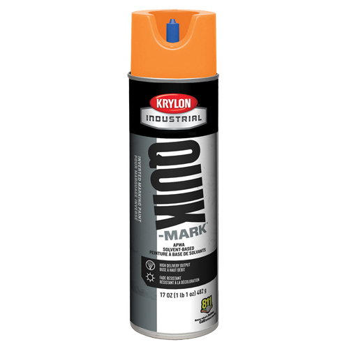 Industrial Quik-Mark Solvent-Based Inverted Marking Paint, 17 oz., Aerosol Can Nassau Supply