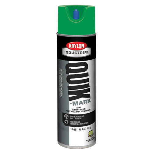 Peinture de marquage industrielle invers&eacute;e &agrave; base de solvant Quik-Mark, 17 oz, Canette a&eacute;rosol Nassau Supply