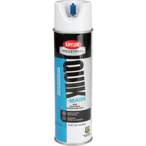 Industrial Quik-Mark Water-Based Inverted Marking Paint, 17 oz., Aerosol Can Nassau Supply