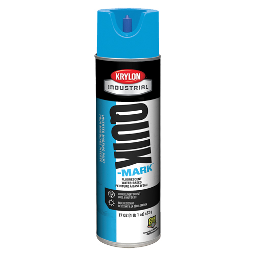 Industrial Quik-Mark Water-Based Inverted Marking Paint, 17 oz., Aerosol Can Nassau Supply