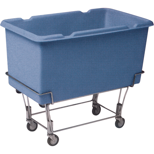 Starcart Elevated Box Truck, Polyethylene, 33" L x 19" W x 28" H, 5 cu. Ft. Volume, 200 lbs. Capacity Nassau Supply