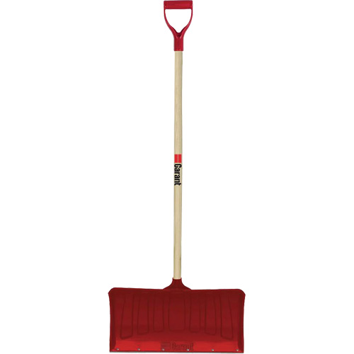 Gratte &agrave; neige rouge, Polypropyl&egrave;ne, Prise Prise en D, 20-3/4" la Nassau Supply