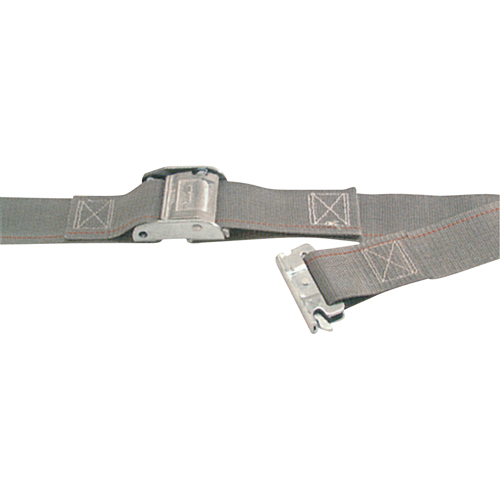 Tendeurs d'arrimage logistique, Boucle &agrave; came, 2" la x 20' lo, Charge d'utilisation 835 lb (379 kg) Nassau Supply