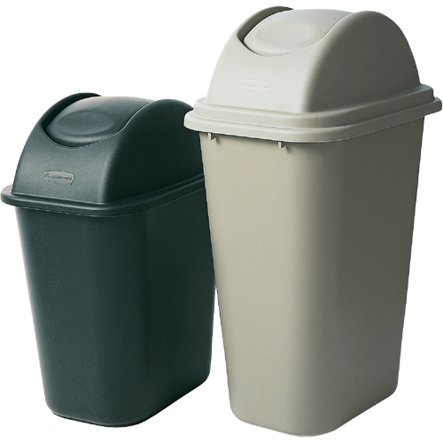 Soft Wastebasket, 14 Quarts, Plastic Nassau Supply