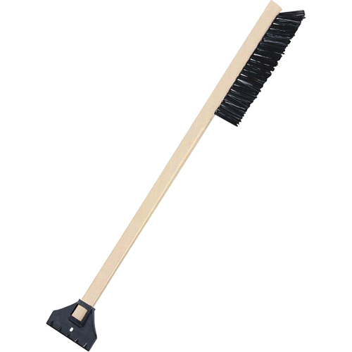 Snow Brush, 25" Long, Beige/Black Nassau Supply