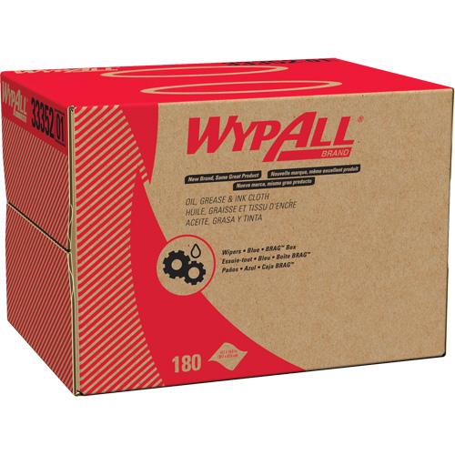 WypAll&reg; Oil, Grease & Ink Cloth, Specialty, 16-4/5" L x 12" W Nassau Supply