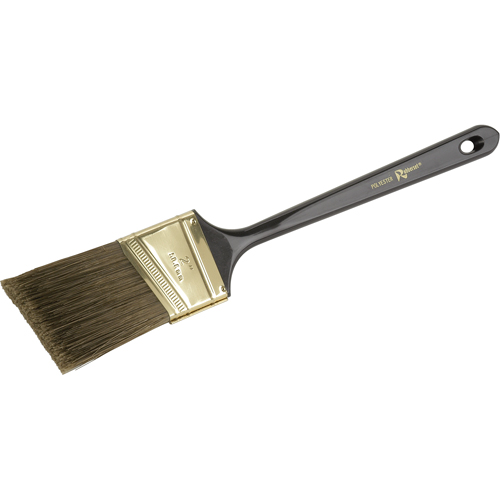 One Coat 100% Angle Sash Brush, Polyester, Plastic Handle, 2" Width Nassau Supply