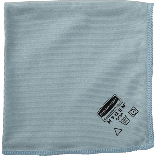 Chiffons en microfibre Hygen s&eacute;rie ex&eacute;cutif, Microfibre, Bleu Nassau Supply