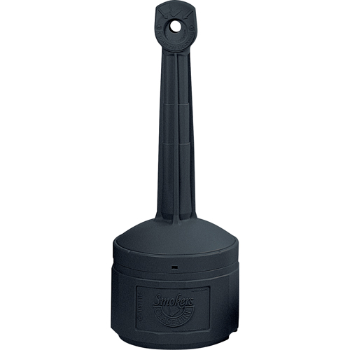 Cendriers Smoker's Cease-Fire, Sur pied, Plastique, Capacit&eacute; 4 gal. US, Hauteur 38-1/2" Nassau Supply