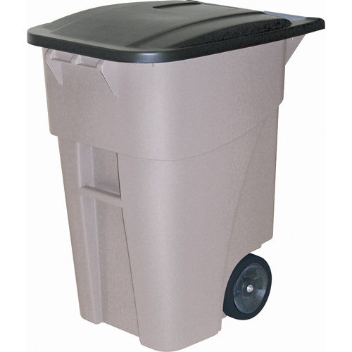 Brute&reg; Roll Out Containers, Plastic, 50 US gal. Nassau Supply