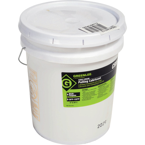 Cable Cream Pulling Lubricant, Bucket Nassau Supply