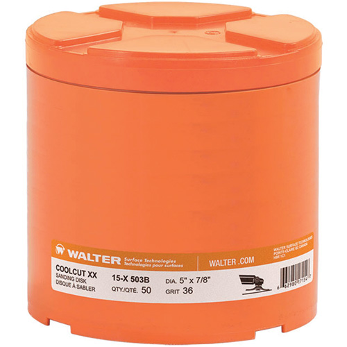 Disque de sablage Coolcut XX, Disque &agrave; sabler Coolcut XX, Oxyde d'aluminium/C&eacute;ramique, 36, 4-1/2" Dia x 7/8" Arbre Nassau Supply