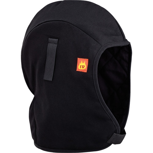 564A Doublure matelass&eacute;e FR pour casque, Noir, Coton Nassau Supply