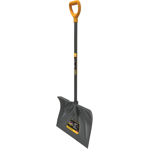 Pelle &agrave; neige Pro, Lame Polypropyl&egrave;ne, Largueur 13-1/2", Manche Prise en D Nassau Supply