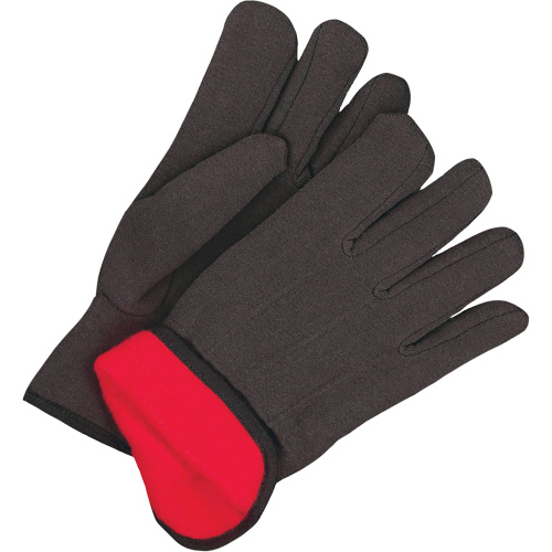 Gants en jersey classiques, Taille unique, Noir, Molleton rouge, &agrave; enfiler Nassau Supply