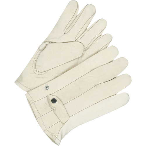 Classic Roper Gloves, 10, Grain Cowhide Palm Nassau Supply