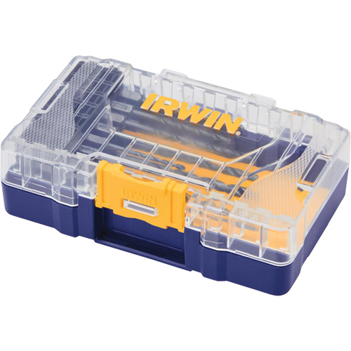 Jobber Length Drill Bit Set, 12 Pieces, High Speed Steel Nassau Supply
