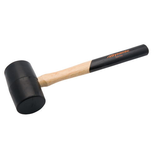 Maillet en caoutchouc, 1,5 lb, Prise en Bois, 13" lo Nassau Supply