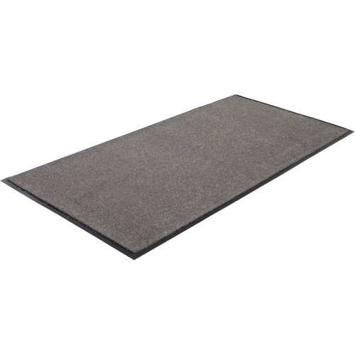 Tapis Poly-Tuft, Essuie-pieds, 4' x 6' x 5/16", Charbon Nassau Supply