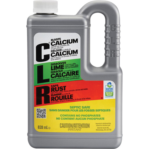 D&eacute;capant pour calcium, chaux et rouille CLR, 828 ml, Bouteille Nassau Supply