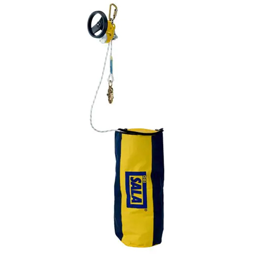 DBI-SALA&reg; Rollgliss R550 Rescue & Descent Device, 300' L, Kernmantle Lifeline Nassau Supply