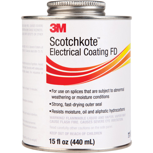 Scotchkote Electrical Coating FD, Clear, 15 oz., Can Nassau Supply